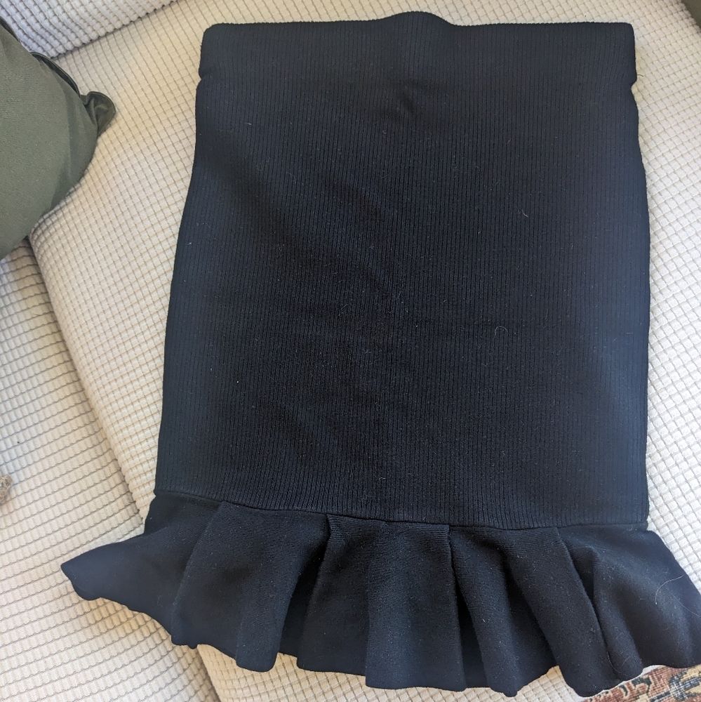 Express sweater skirt knee length